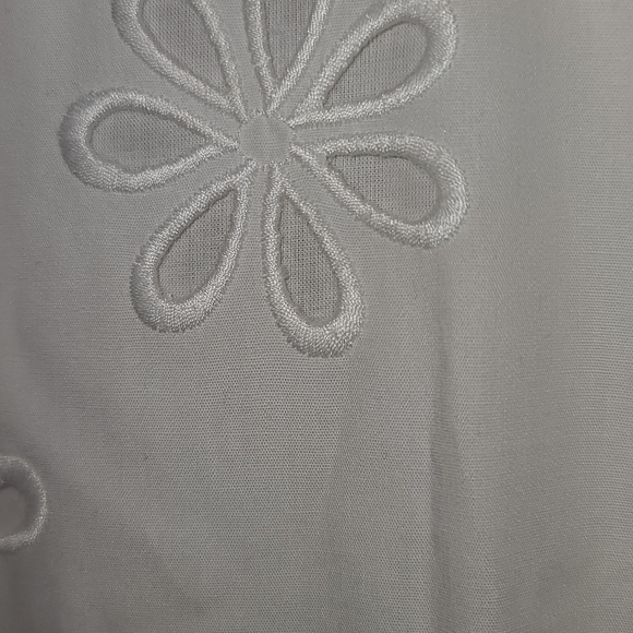 NWT Simone Rocha × H&M Eylet white dress with puff sleeves Cinch Waist - Picture 7 of 16